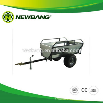 Leaf ATV trailer with handrail